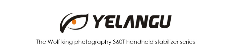 Yelangu S60T Orange Mini Video Camera Stabilizer