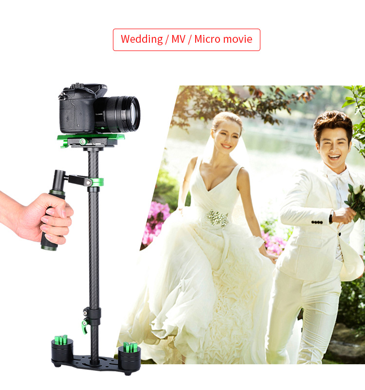 Yelangu S60T Orange Mini Video Camera Stabilizer