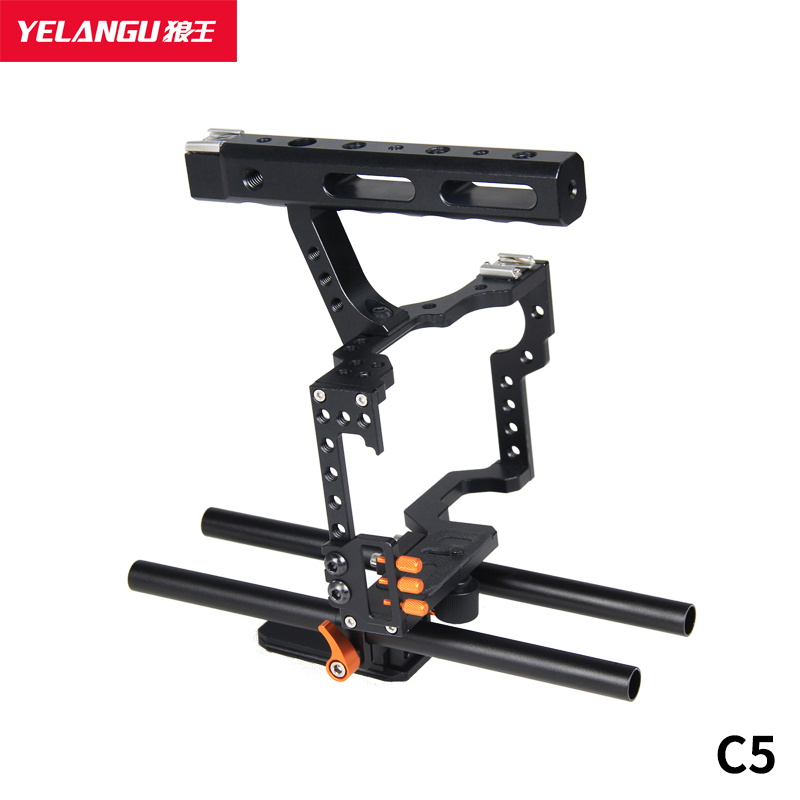 C5 Orange For GH4/A7S Camera Cage C5 Orange For GH4/A7S Camera Cage