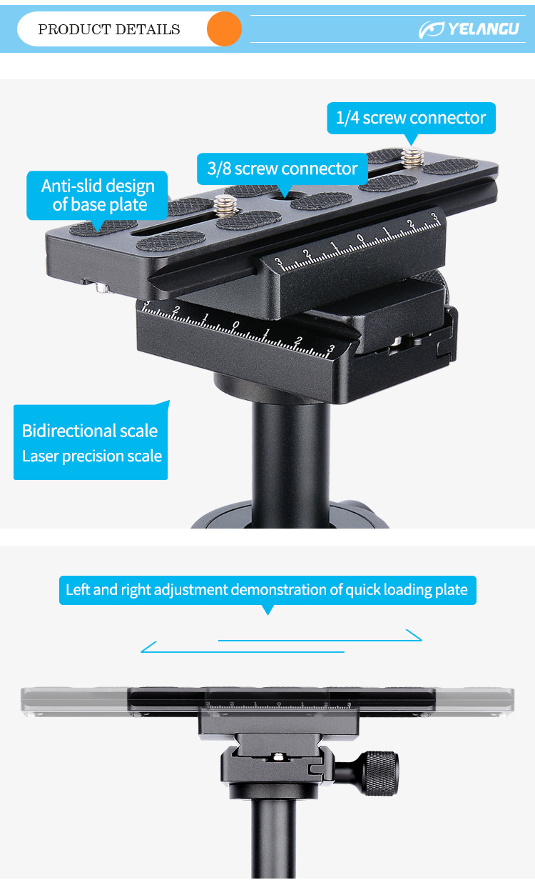 S60N Camera Stabilizer New Gimbal 