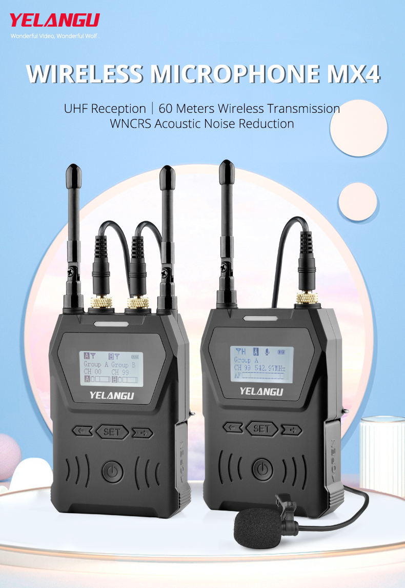 YELANGU MX4 Microphone 