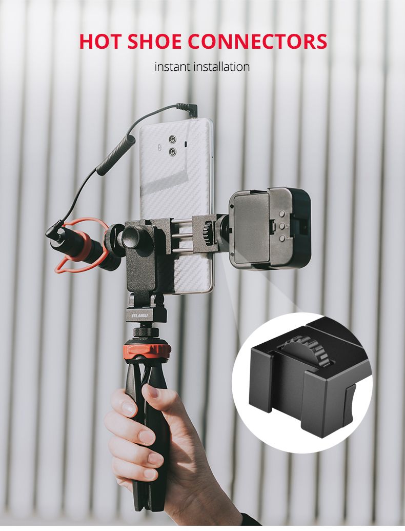 YELANGU PC10 Aluminum Alloy Mobile Phone Holder YELANGU PC10 Aluminum Alloy Mobile Phone Holder