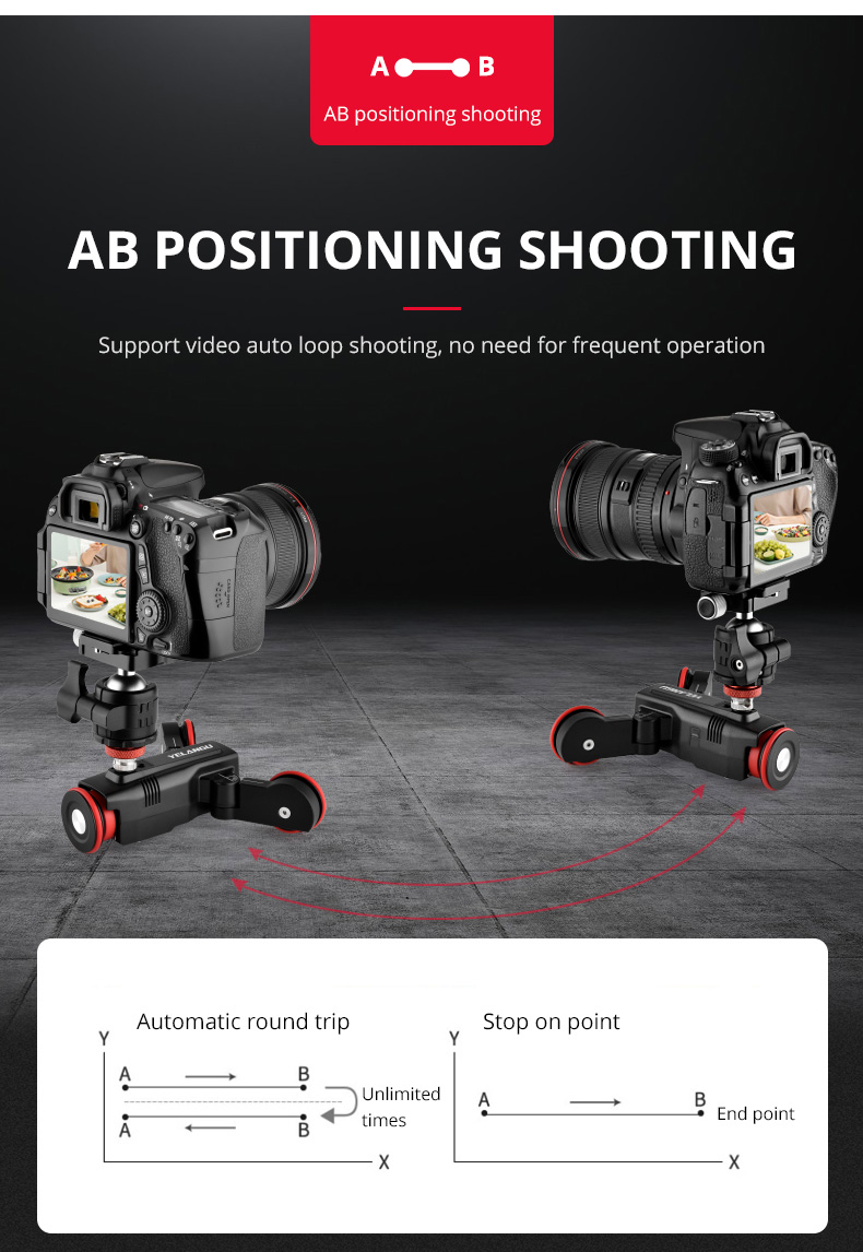 Yelangu L5i Videography Camera Dolly  Pocket Slider