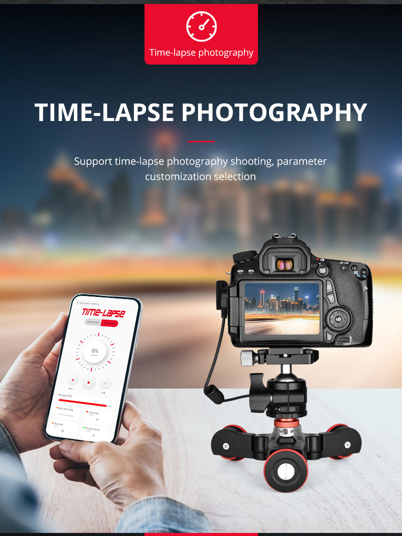 Yelangu L5i Videography Camera Dolly  Pocket Slider