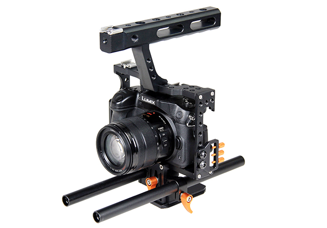 C5 Orange For GH4/A7S Camera Cage