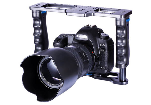 YELANGU New Black Aluminum Alloy Professional Portable DSLR Camera Cage 