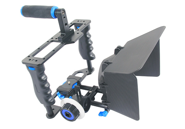 C200 Camera Cage with matte box follow focus