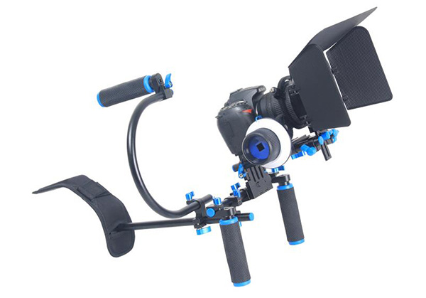 YELANGU D110 Shoulder Mount Rig Matte Box Follow Focus C-shaped FILMING EQUIPMENT