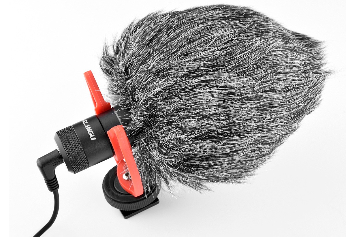 YELANGU MIC10 Microphone for Smartphone and Camera